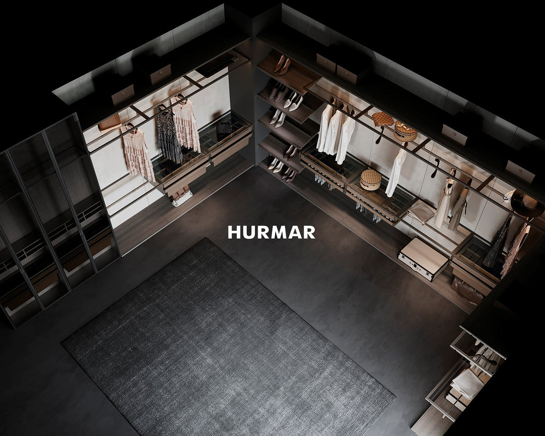The Evolution of Storage:  Premium Aluminum-Wood Closet Systems