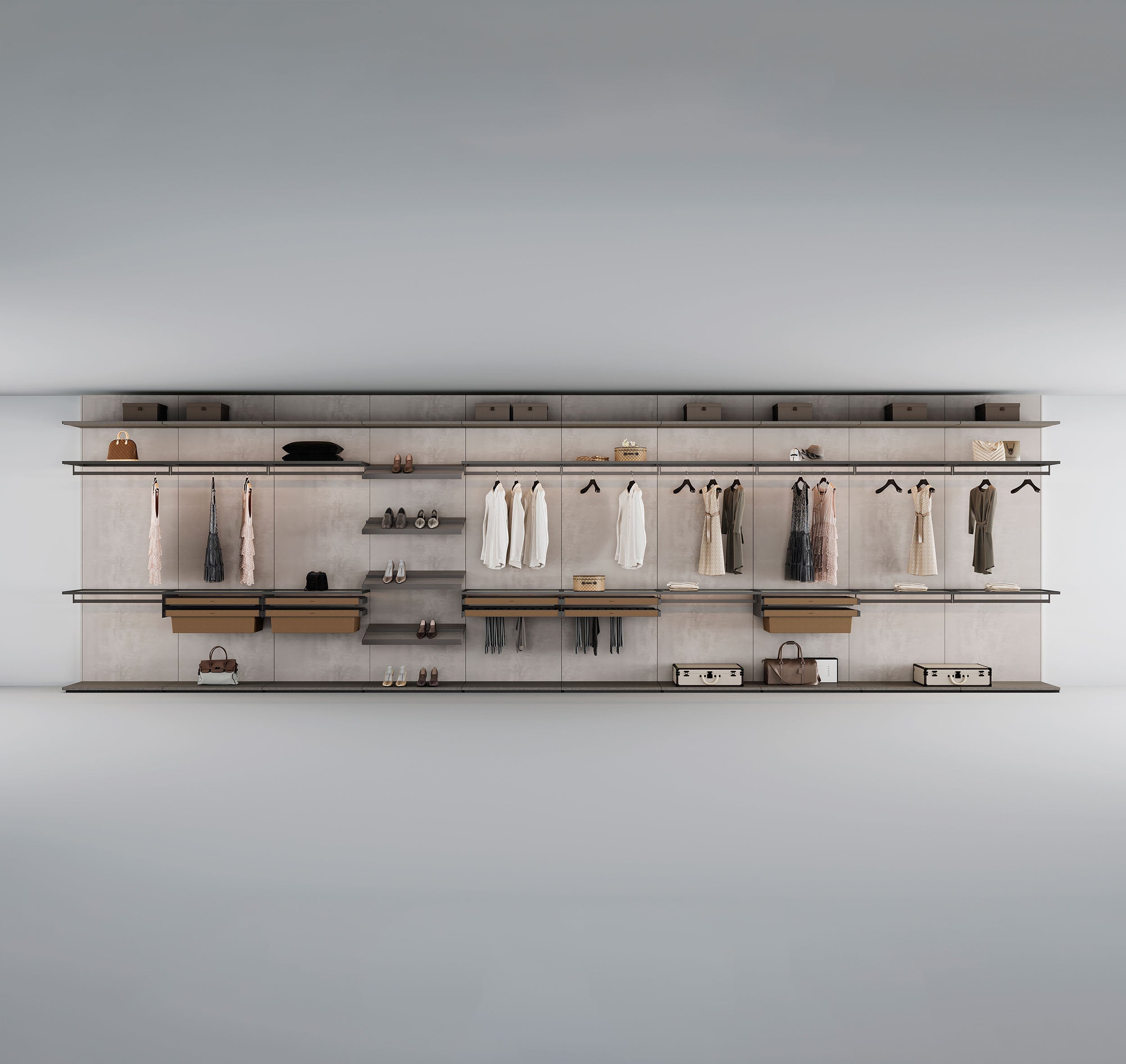 Wall-Mounted Closet | SOLVIA Series