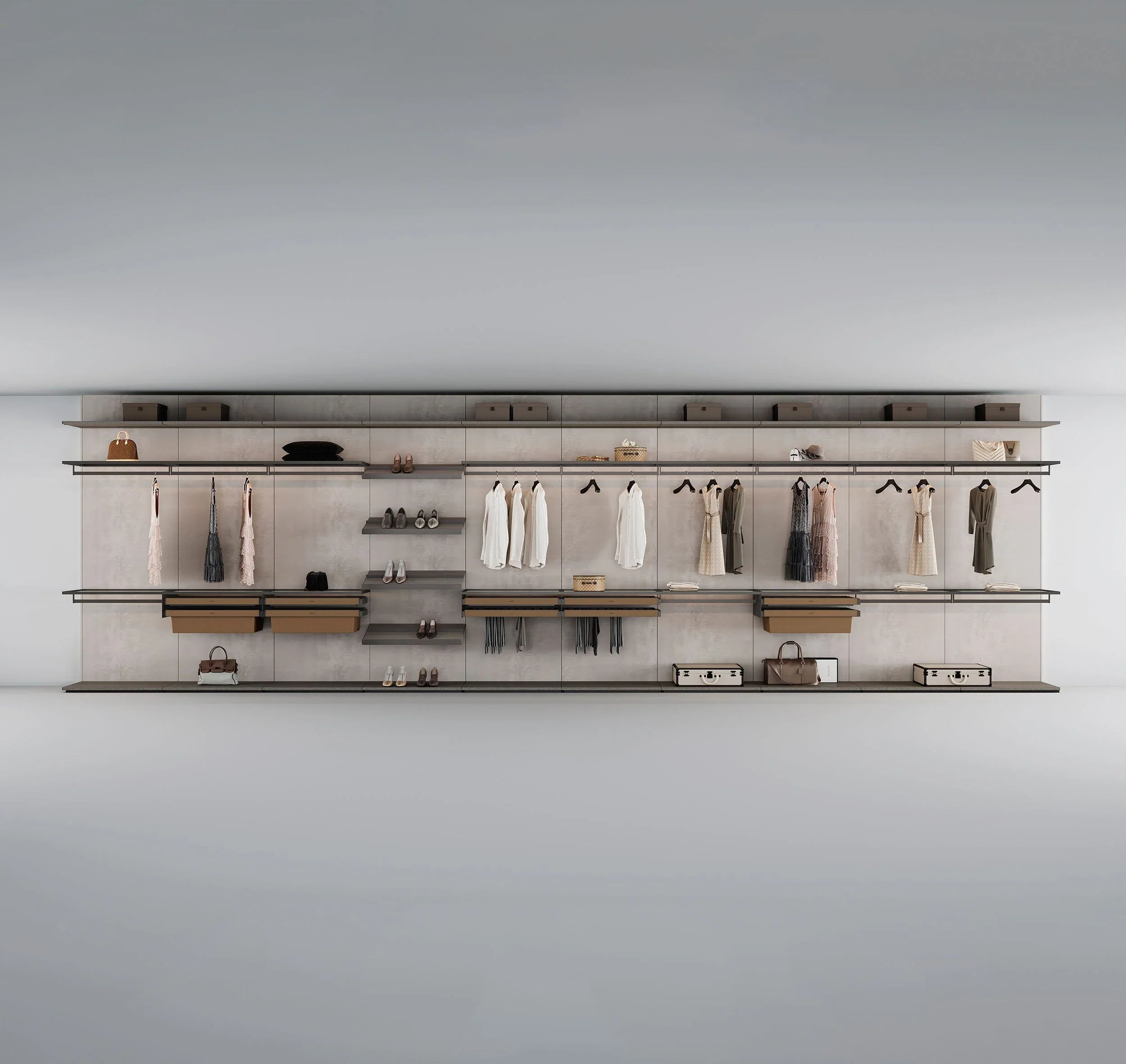 Wall-Mounted Closet | SOLVIA Series